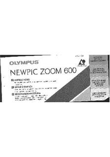 Olympus Newpic 600 manual. Camera Instructions.